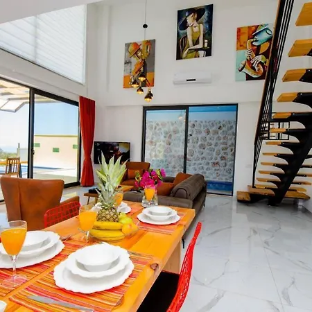 Villa Gala Acik Ve Kapali Havuzu Bulunan Lueks *